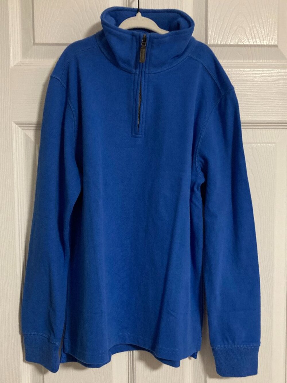 J. Crew Factory Crewcuts 1/4 Zip Sweatshirt Size 12 NWT 100% Cotton